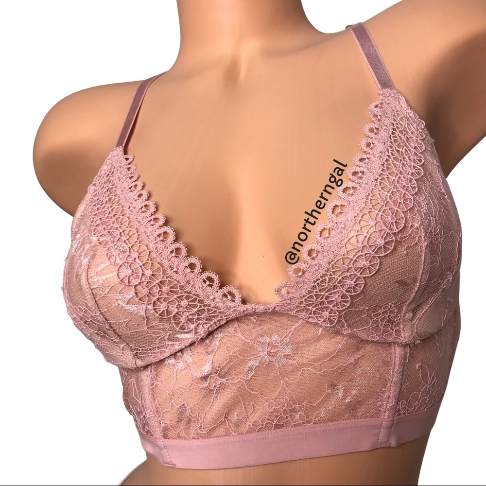 Victoria's Secret Very Sexy Lace Long Line Bra - Picture 4 of 13